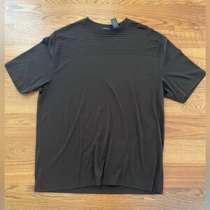 Claiborne Ribbed Brown T-shirt